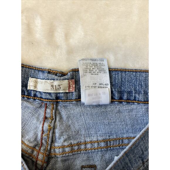 Levi's 515 Jeans Women's Boot Cut Size 8M Medium Wash Denim Boho Wester - Picture 8 of 9